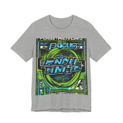 boostlete-iron-intent-type-focus-finish-big-retro-0177 — Unisex Jersey Short Sleeve (B+C 3001)