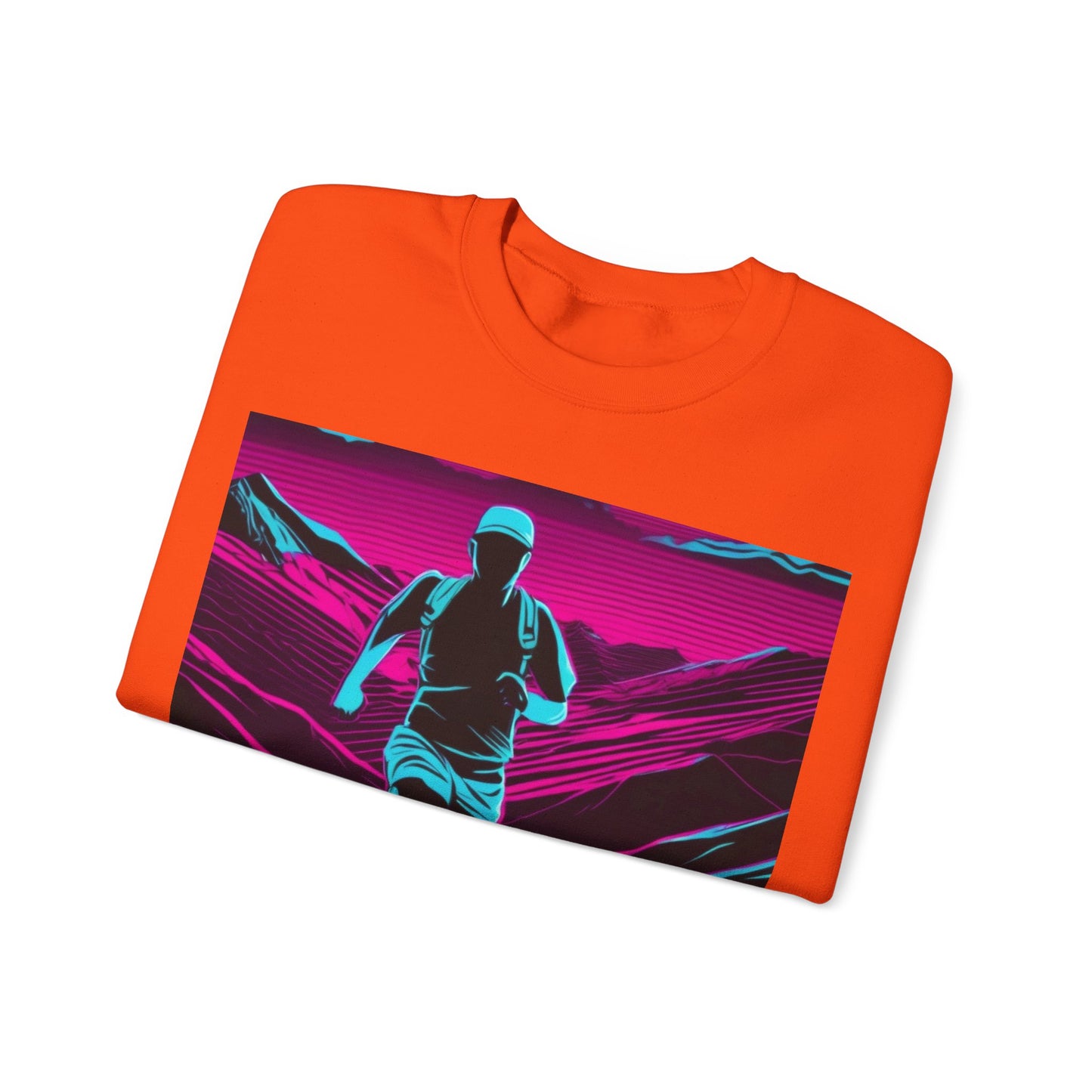 boostlete-am-crew-scene-trail-high-modern-0980 — Unisex Heavy Blend Crewneck (G18000)