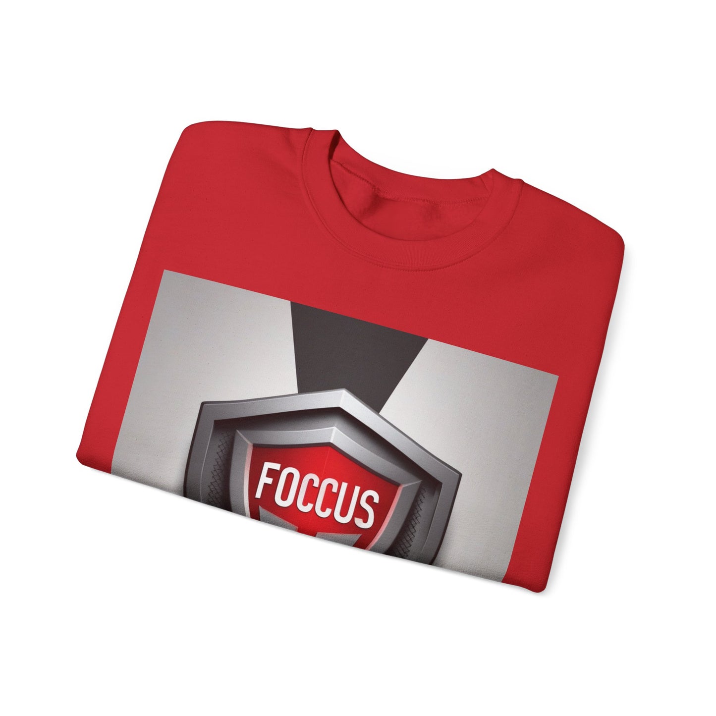 boostlete-mile-by-mile-icon-shield-soft-paper-0114 — Unisex Heavy Blend Crewneck Sweatshirt (Gildan)