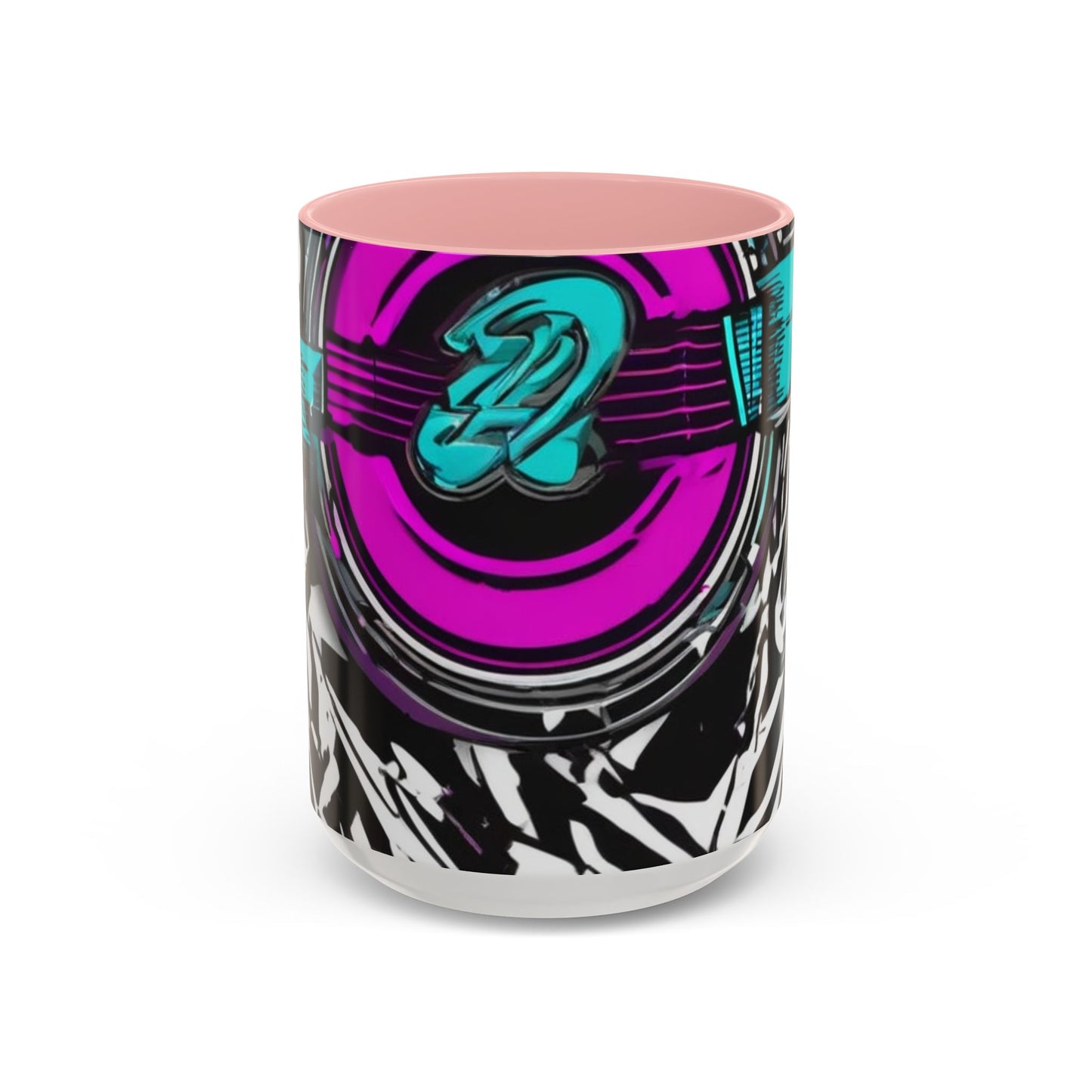 boostlete-boost-mode-type-again-badge-monoline-0293 — Accent Mug 11oz/15oz