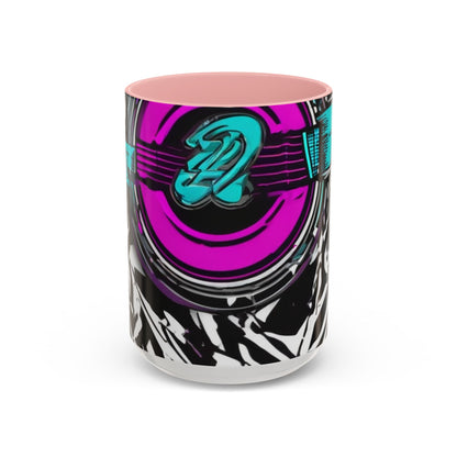 boostlete-boost-mode-type-again-badge-monoline-0293 — Accent Mug 11oz/15oz