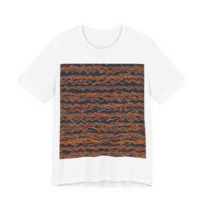 boostlete-field-day-pattern-ekg-bold-0135 — Unisex Jersey Short Sleeve (B+C 3001)