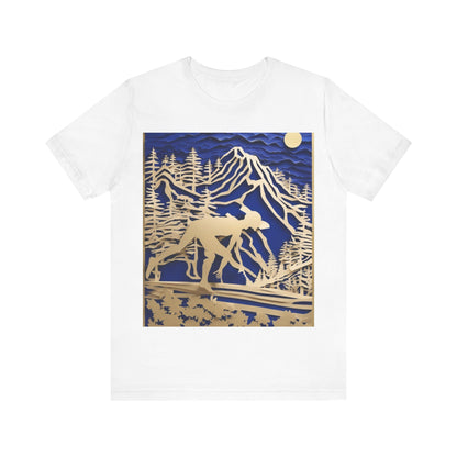 boostlete-recovery-progress-scene-trail-3d-paper-0176 — Unisex Jersey Short Sleeve (B+C 3001)