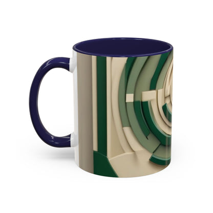 boostlete-mile-by-mile-icon-target-3d-modern-0306 — Accent Mug 11oz/15oz