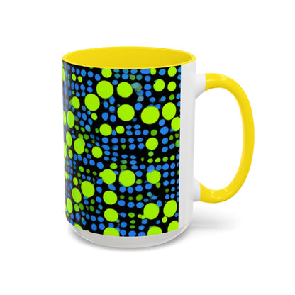 boostlete-mile-by-mile-pattern-dotted-geometric-0071 — Accent Mug 11oz/15oz