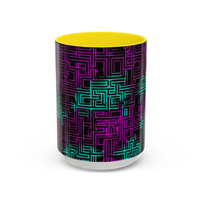 boostlete-boost-mode-pattern-plate-number-monoline-0079 — Accent Mug 11oz/15oz