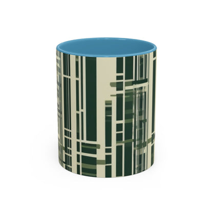 boostlete-quiet-power-pattern-barcode-blueprint-0167 — Accent Mug 11/15oz