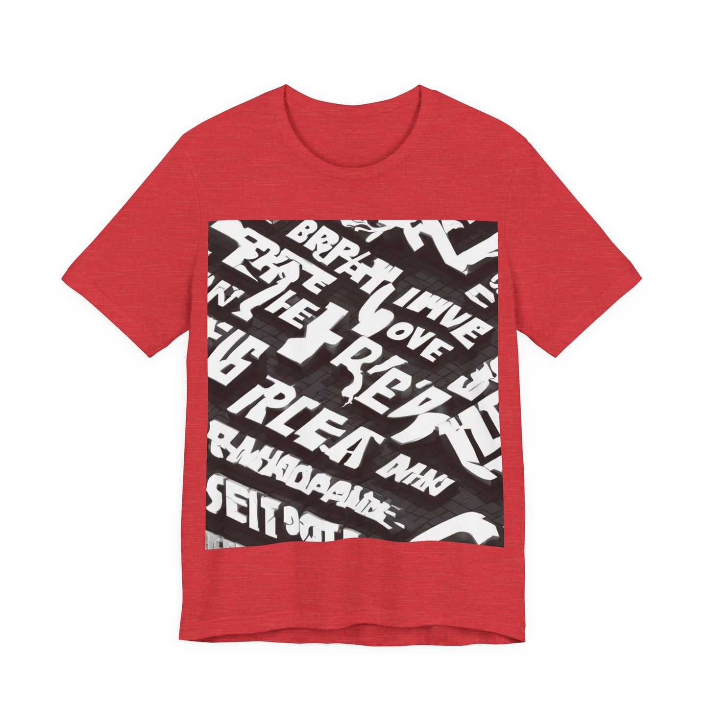 boostlete-pr-season-type-breathe-move-repeat-split-isometric-0017 — Unisex Jersey Short Sleeve (B+C 3001)