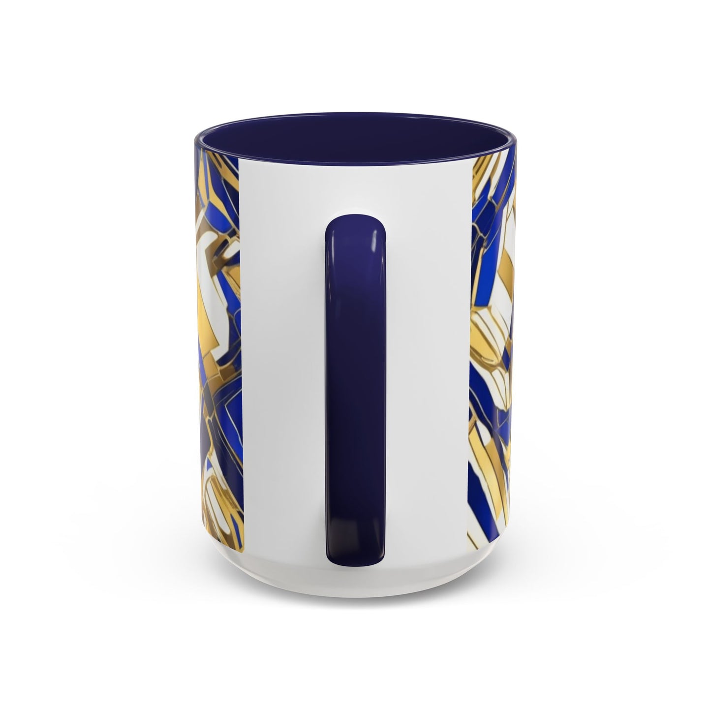 boostlete-boost-mode-pattern-hex-athletic-0611 — Accent Mug 11/15oz