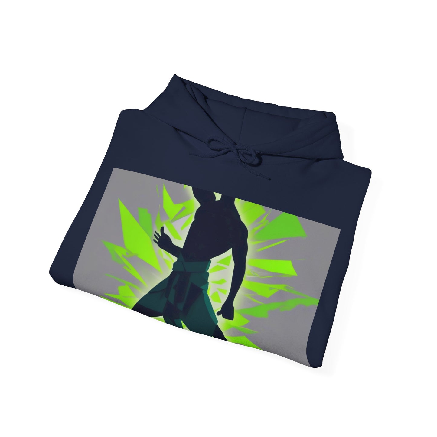 boostlete-mile-by-mile-scene-yogi-offset-isometric-0972 — Unisex Heavy Blend Hoodie (G18500)