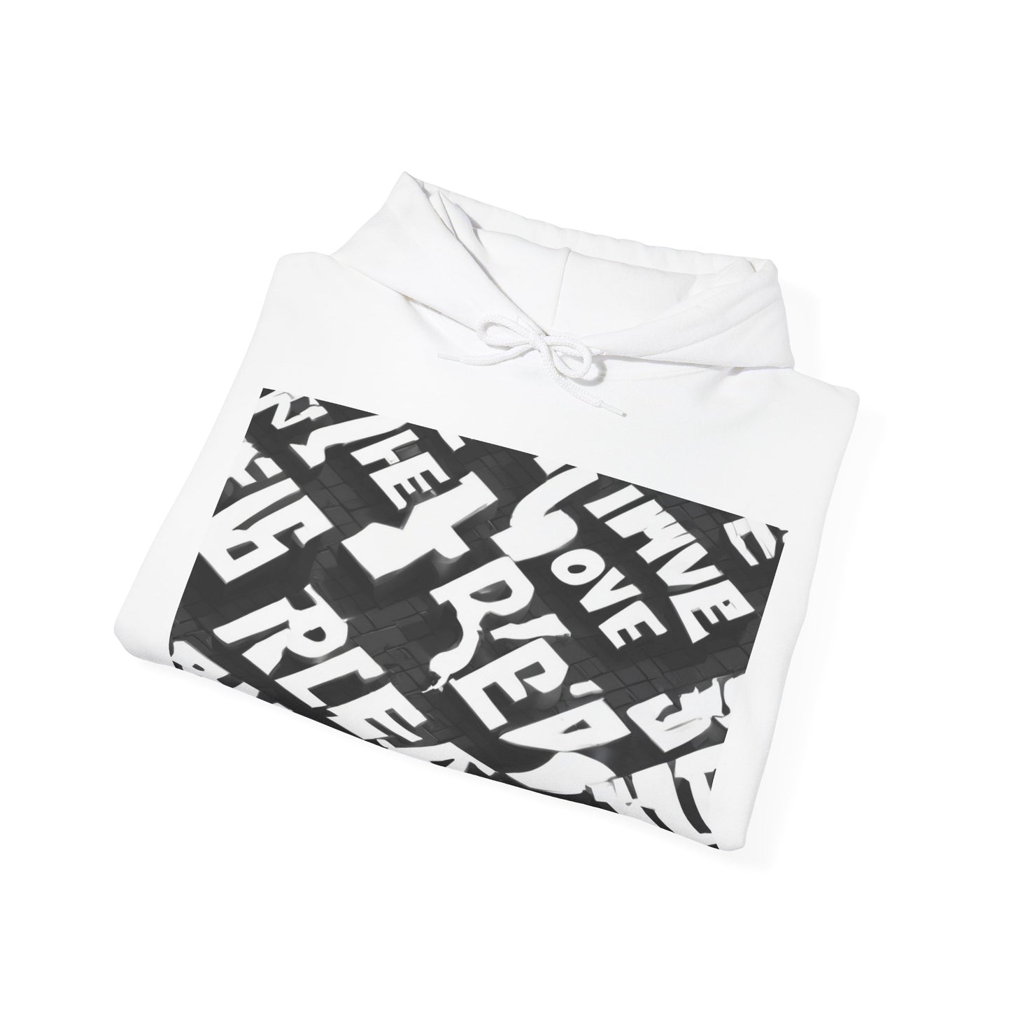 boostlete-pr-season-type-breathe-move-repeat-split-isometric-0017 — Unisex Heavy Blend Hooded Sweatshirt (Gildan)