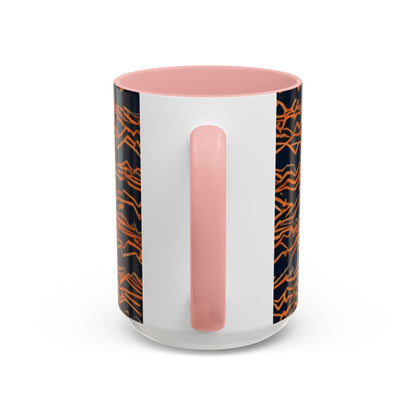 boostlete-field-day-pattern-ekg-bold-0135 — Accent Mug 11oz/15oz