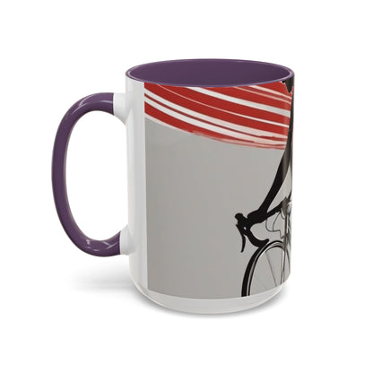 boostlete-boost-mode-scene-cyclist-speed-geometric-0208 — Accent Mug 11oz/15oz