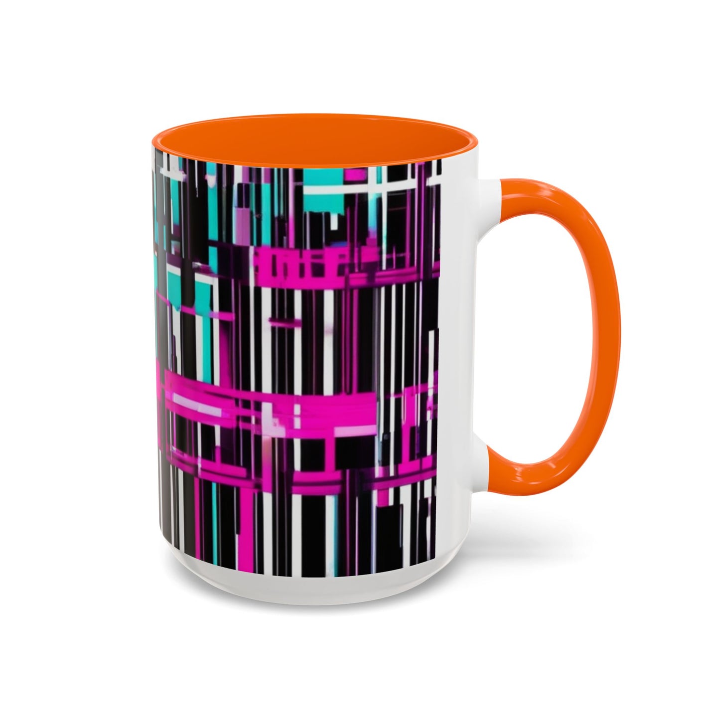 boostlete-am-crew-pattern-barcode-bold-0023 — Accent Mug 11oz/15oz