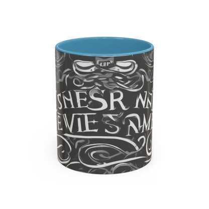 boostlete-boost-mode-type-keep-the-promise-big-monoline-0049 — Accent Mug 11/15oz