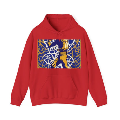 boostlete-field-day-scene-boxer-offset-paper-0776 — Unisex Heavy Blend Hoodie (G18500)