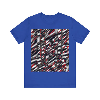 boostlete-field-day-pattern-diagonal-paper-0287 — Unisex Jersey Short Sleeve (B+C 3001)