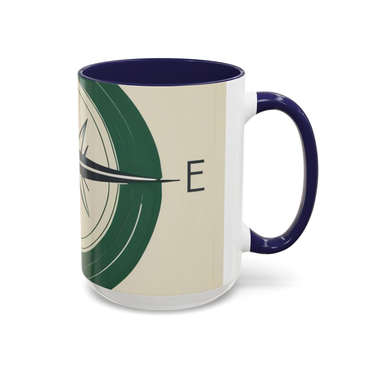 boostlete-iron-intent-icon-compass-soft-blueprint-0614 — Accent Mug 11/15oz