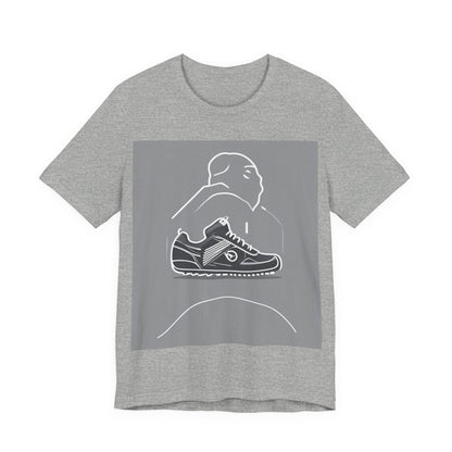 boostlete-boost-mode-icon-sneaker-offset-vector-0166 — Unisex Jersey Short Sleeve (B+C 3001)