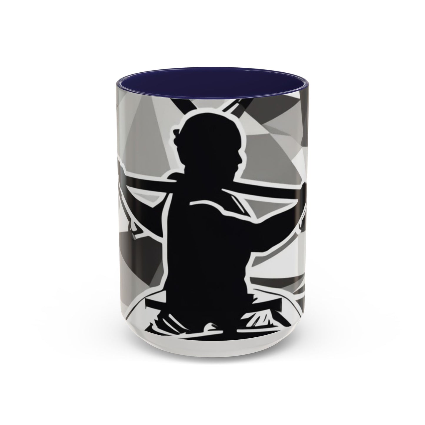 boostlete-am-crew-scene-rower-outline-geometric-0060 — Accent Mug 11oz/15oz