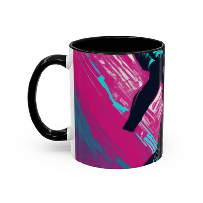 boostlete-field-day-scene-cyclist-glitch-engraved-0256 — Accent Mug 11oz/15oz
