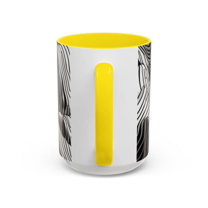 boostlete-field-day-pattern-topographic-isometric-0211 — Accent Mug 11oz/15oz