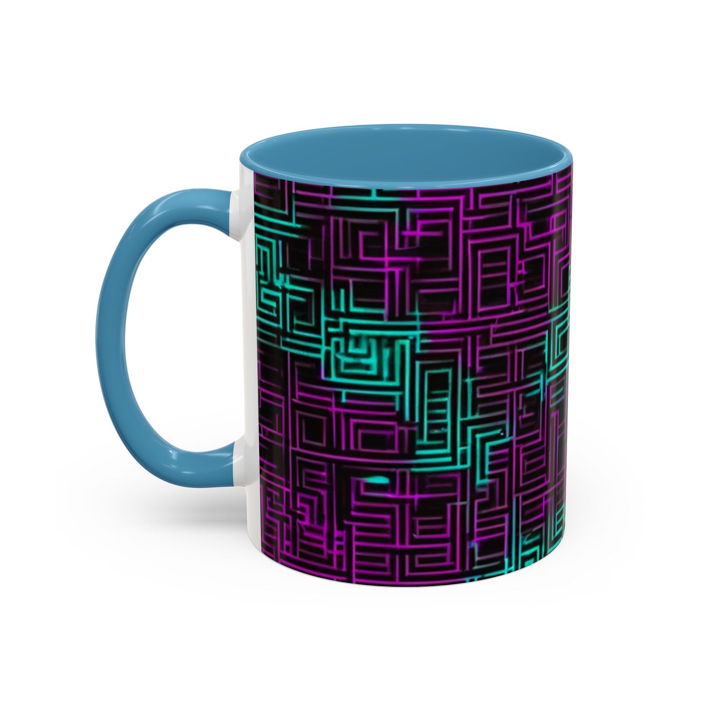 boostlete-boost-mode-pattern-plate-number-monoline-0079 — Accent Mug 11oz/15oz