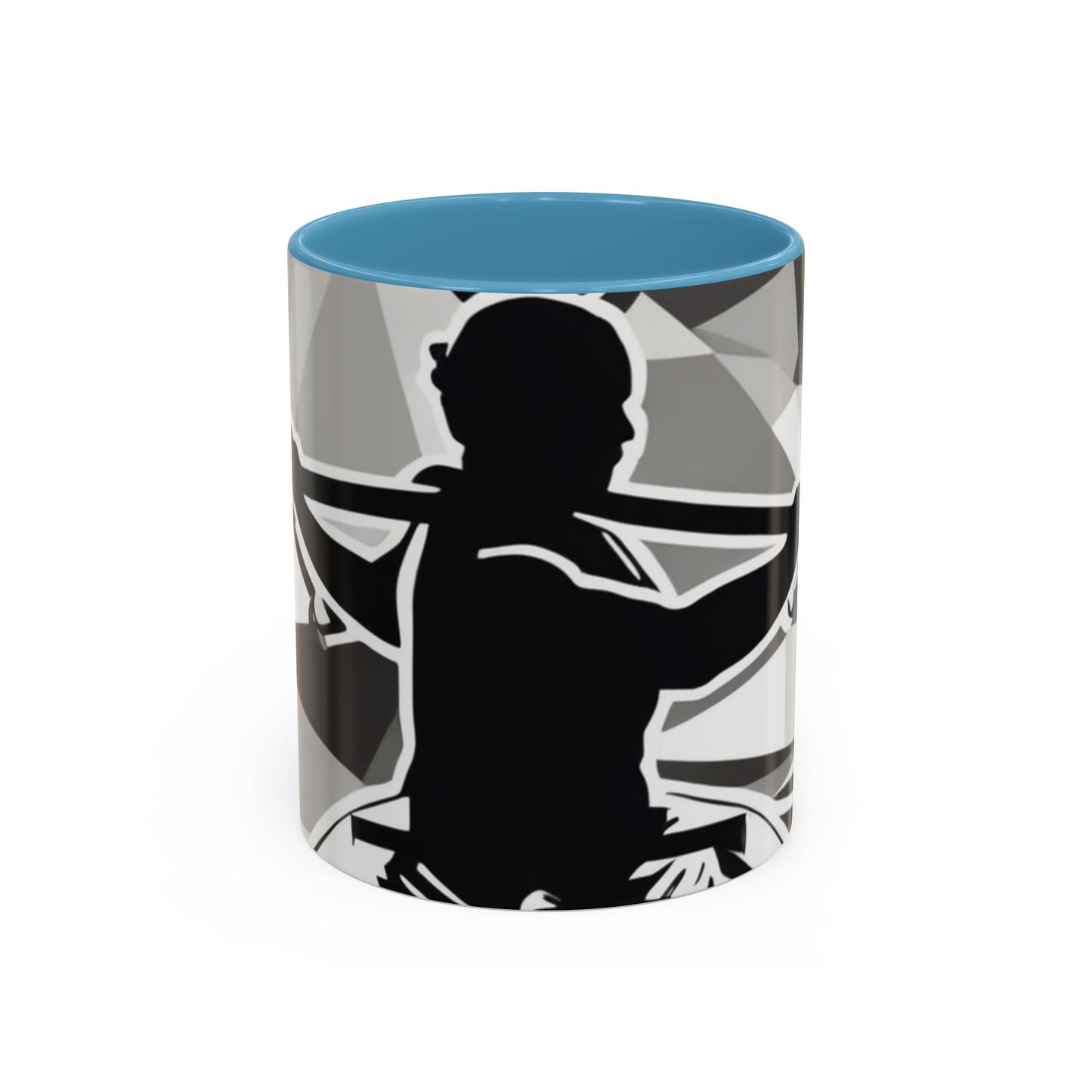 boostlete-am-crew-scene-rower-outline-geometric-0060 — Accent Mug 11oz/15oz