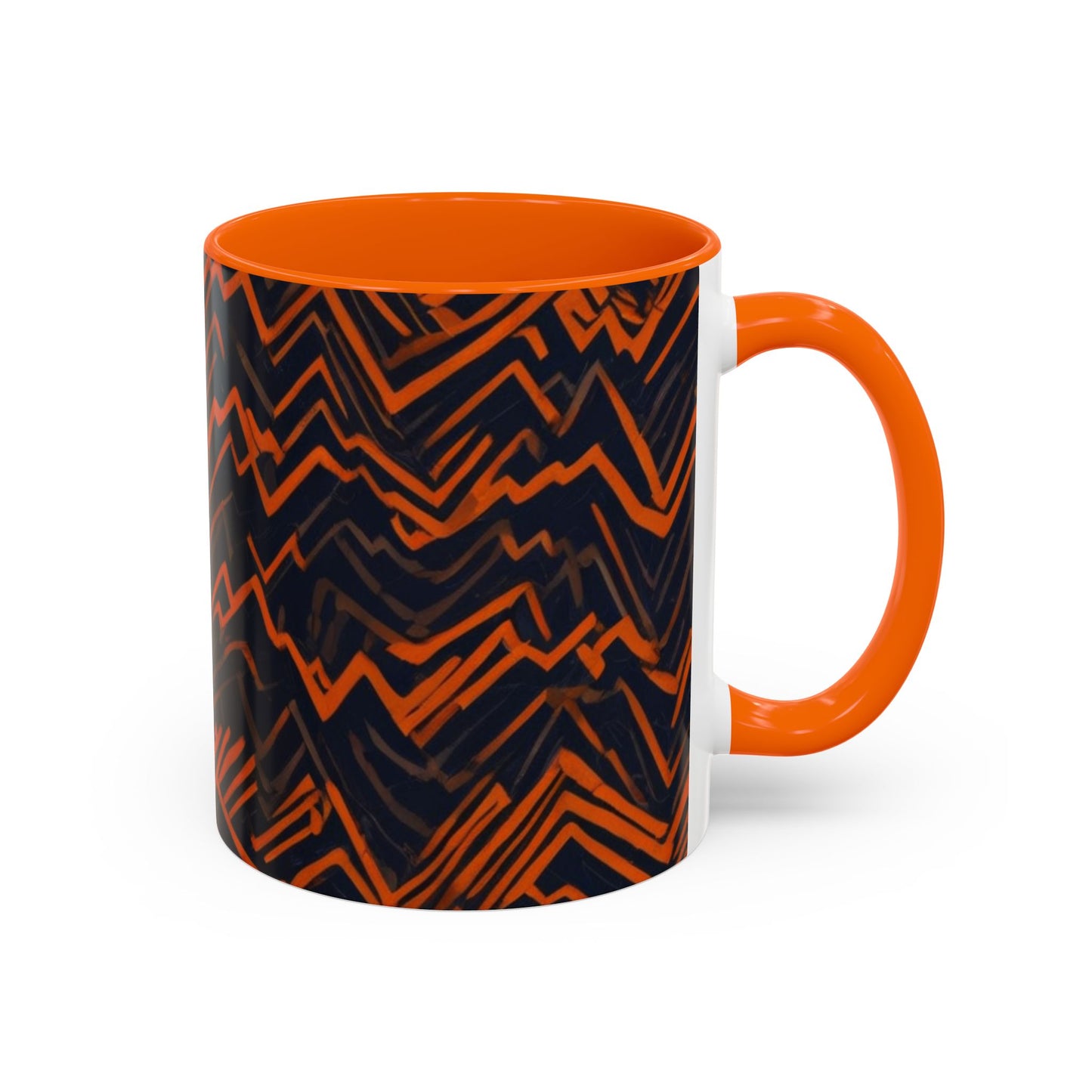 boostlete-rise-grind-pattern-ekg-modern-0155 — Accent Mug 11oz/15oz