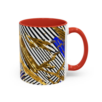 boostlete-boost-mode-pattern-diagonal-monoline-0015 — Accent Mug 11oz/15oz