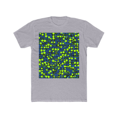 boostlete-mile-by-mile-pattern-dotted-geometric-0071 — Unisex Cotton Crew Tee (NL 3600)