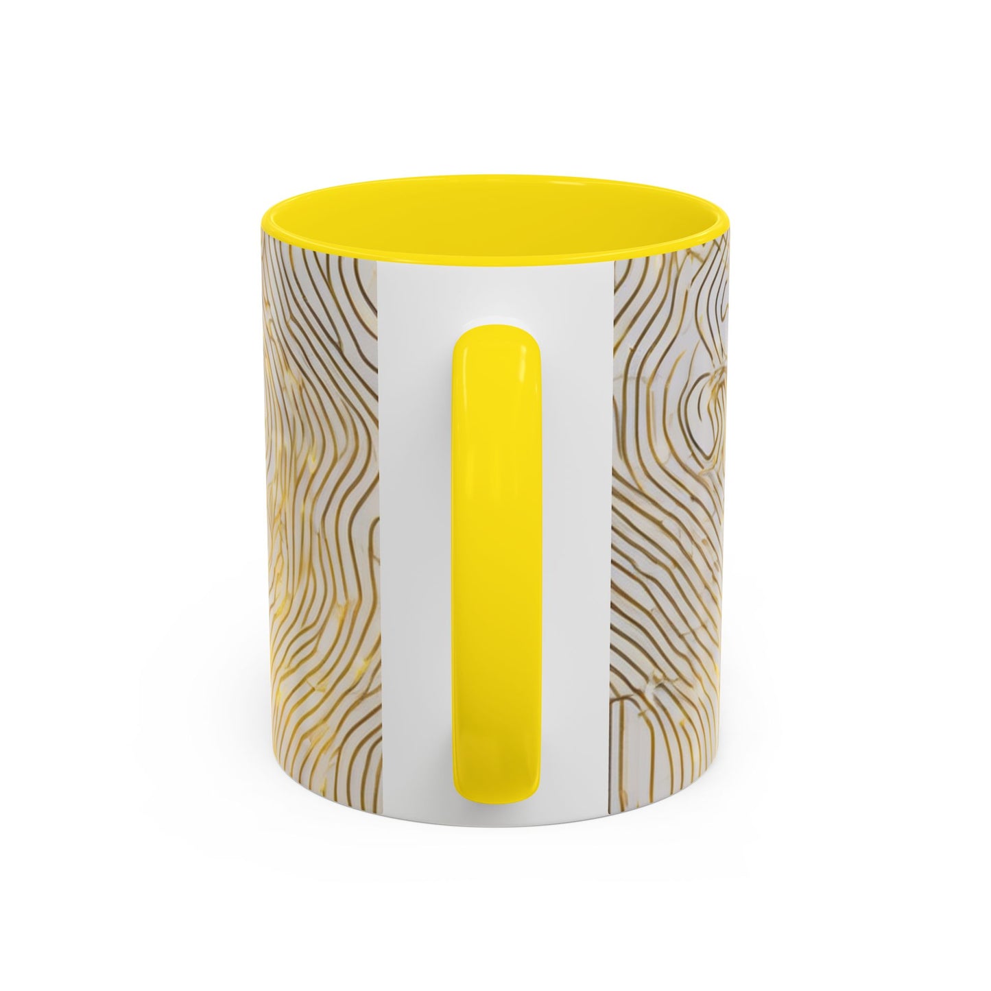 boostlete-iron-intent-scene-lunge-neon-line-art-0392 — Accent Mug 11/15oz