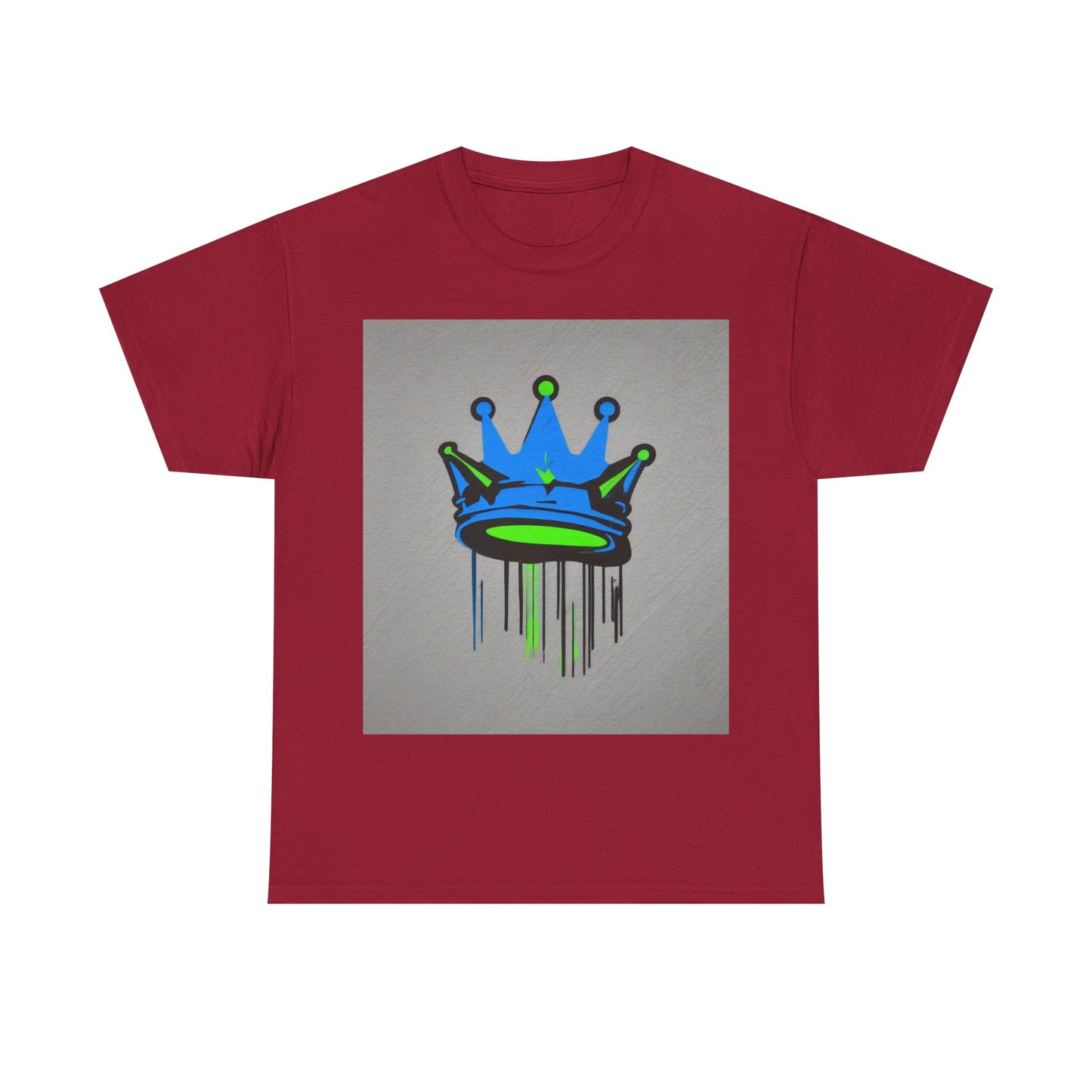 boostlete-mile-by-mile-icon-crown-matte-industrial-0162 — Unisex Heavy Cotton Tee (Gildan 5000)