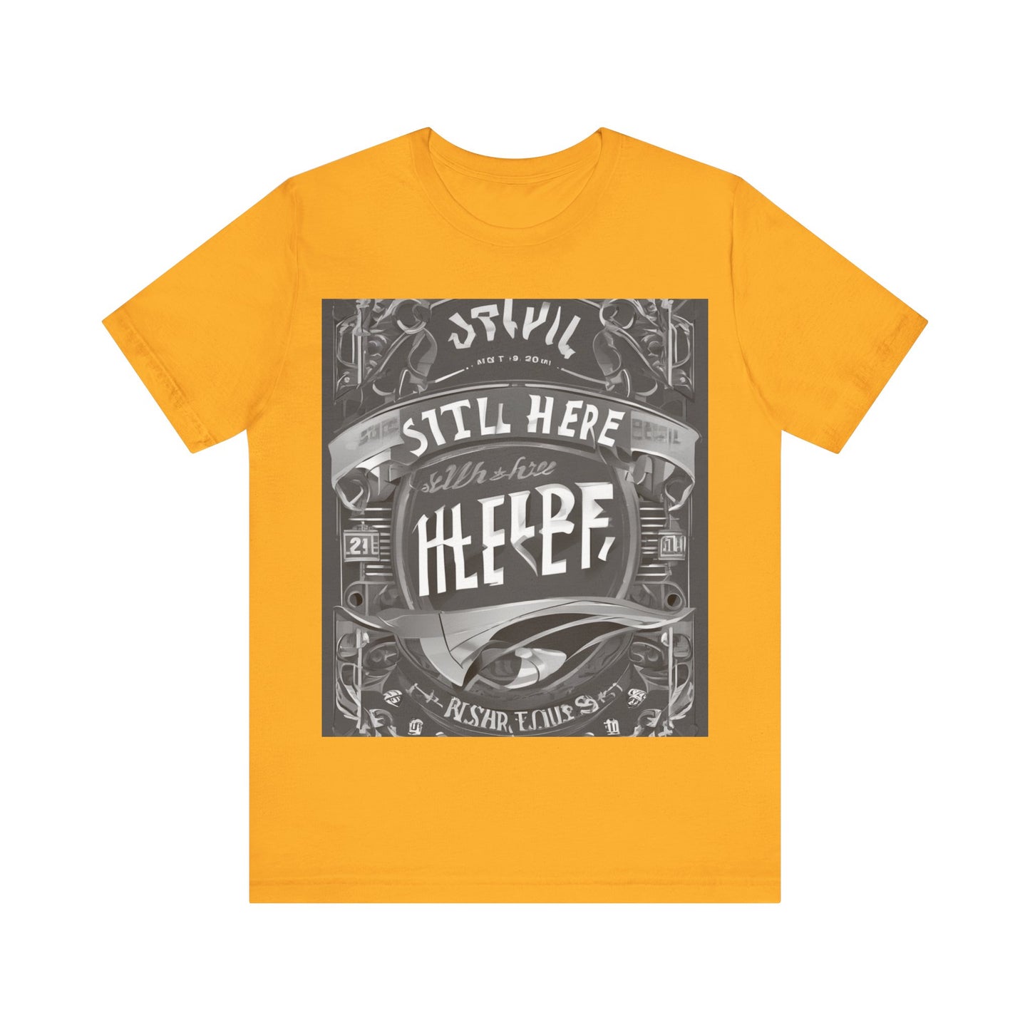 boostlete-recovery-progress-type-still-here-banner-paper-0201 — Unisex Jersey Short Sleeve (B+C 3001)