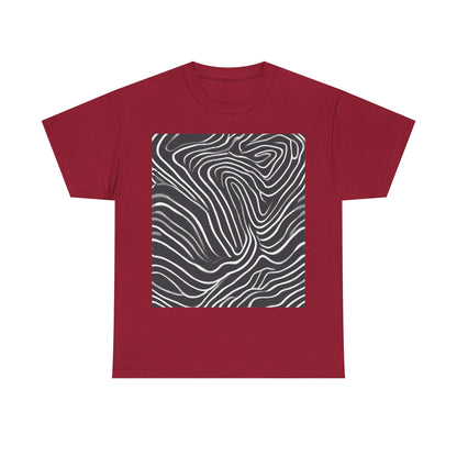 boostlete-recovery-progress-pattern-topographic-bold-0295 — Unisex Heavy Cotton Tee (Gildan 5000)
