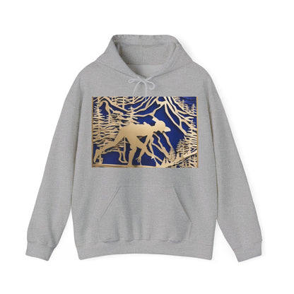 boostlete-recovery-progress-scene-trail-3d-paper-0176 — Unisex Heavy Blend Hooded Sweatshirt (Gildan)