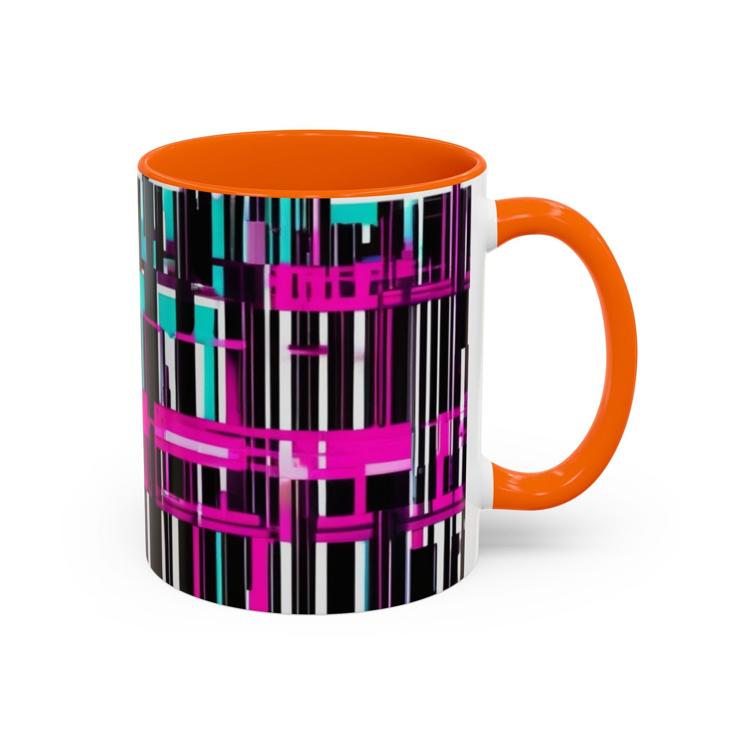 boostlete-am-crew-pattern-barcode-bold-0023 — Accent Mug 11oz/15oz