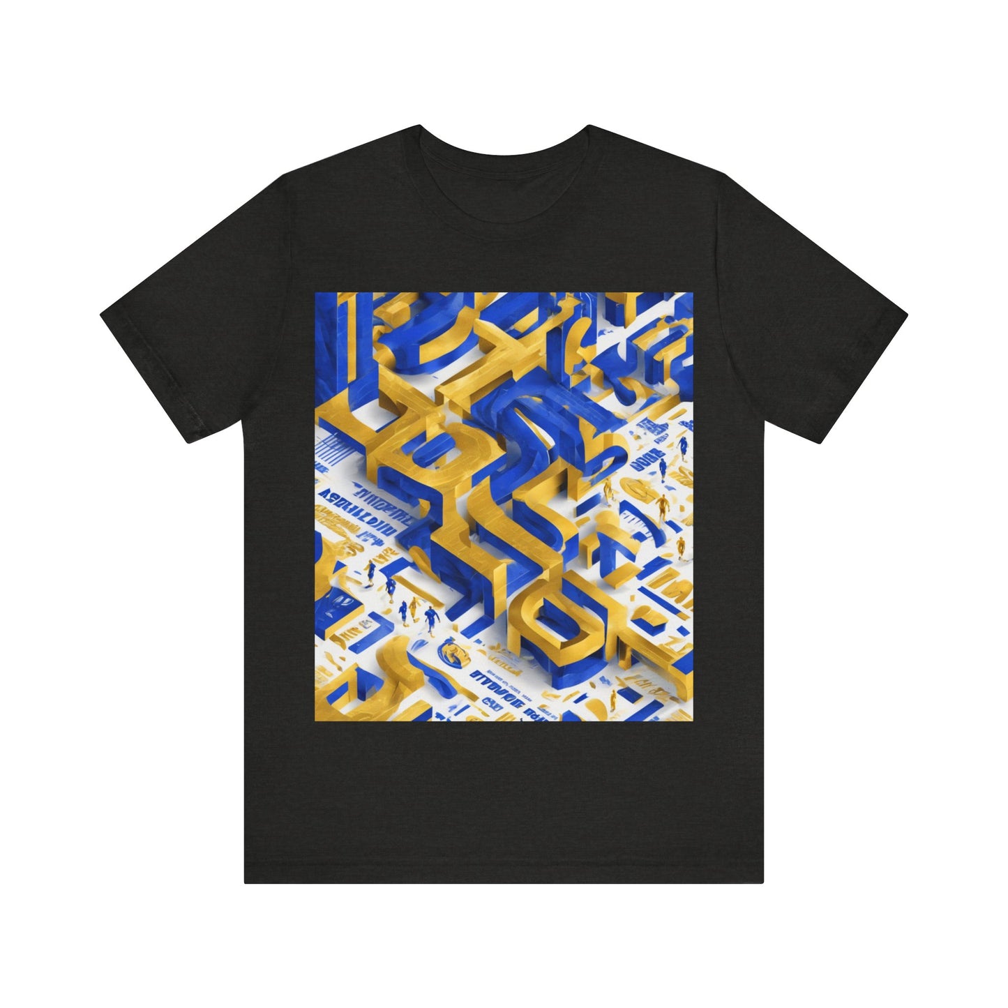 boostlete-iron-intent-type-one-more-rep-arc-isometric-0069 — Unisex Jersey Short Sleeve (B+C 3001)