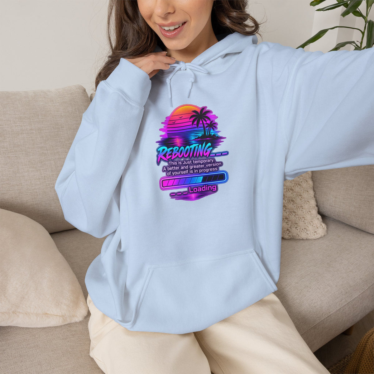 Tropical Sunset “Perth Vibes” Hoodie