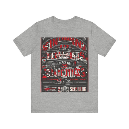 boostlete-iron-intent-type-sin-excusas-arc-retro-0157 — Unisex Jersey Short Sleeve (B+C 3001)