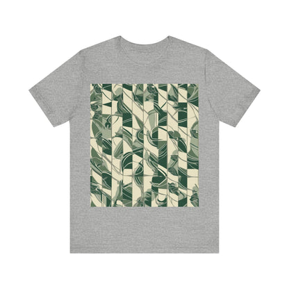 boostlete-mile-by-mile-pattern-stair-steps-athletic-0143 — Unisex Jersey Short Sleeve (B+C 3001)