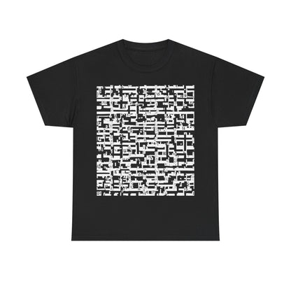 boostlete-iron-intent-pattern-plate-number-badge-0171 — Unisex Heavy Cotton Tee (Gildan 5000)