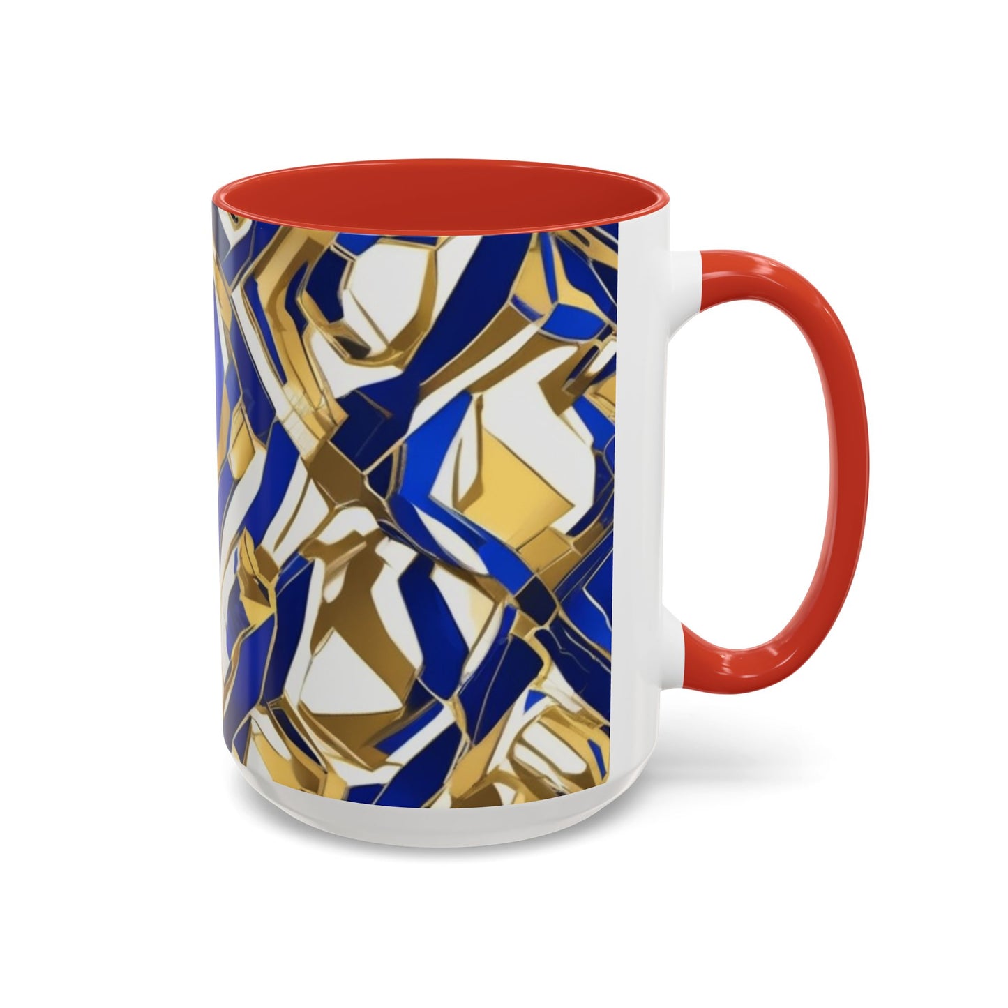 boostlete-boost-mode-pattern-hex-athletic-0611 — Accent Mug 11/15oz
