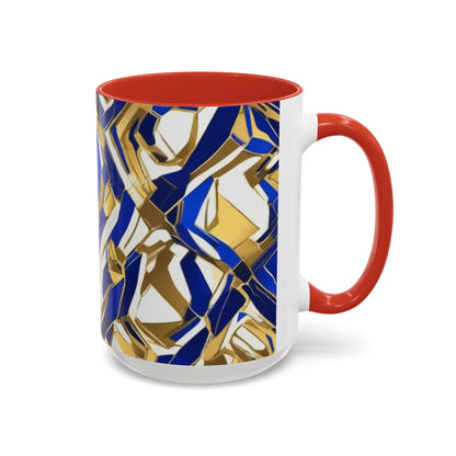 boostlete-boost-mode-pattern-hex-athletic-0611 — Accent Mug 11/15oz