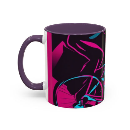 boostlete-rise-grind-scene-cyclist-outline-vector-0868 — Accent Mug 11/15oz