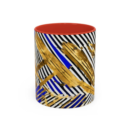 boostlete-boost-mode-pattern-diagonal-monoline-0015 — Accent Mug 11oz/15oz