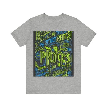 boostlete-rise-grind-type-respect-the-process-big-monoline-0265 — Unisex Jersey Short Sleeve (B+C 3001)