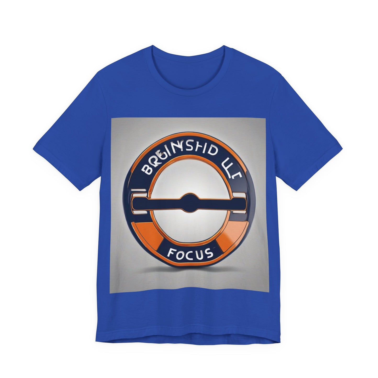 boostlete-quiet-power-icon-barbell-3d-athletic-0038 — Unisex Jersey Short Sleeve (B+C 3001)