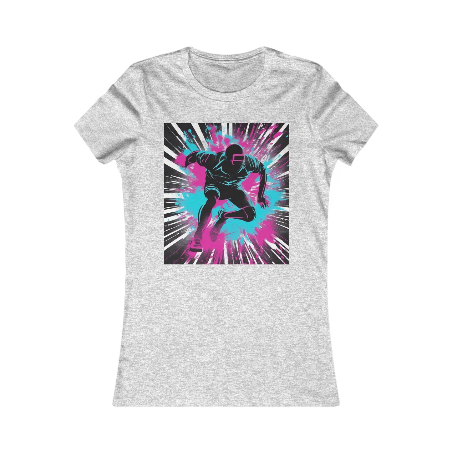 boostlete-recovery-progress-scene-sprinter-chalk-bold-0220 — Women's Favorite Tee (B+C 6004)