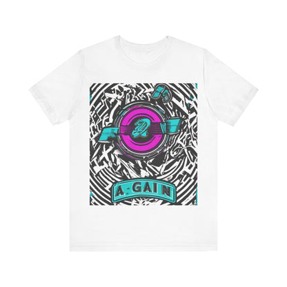 boostlete-boost-mode-type-again-badge-monoline-0293 — Unisex Jersey Short Sleeve (B+C 3001)